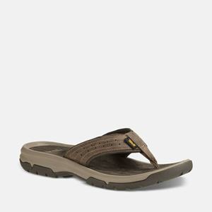 Teva Langdon Flip Flops Herre Brune | 0136KVXOJ