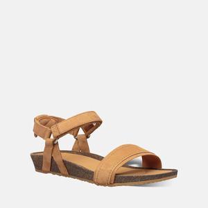 Teva Mahonia Stitch Kilesandaler Dame Brune | 5781VWQUG