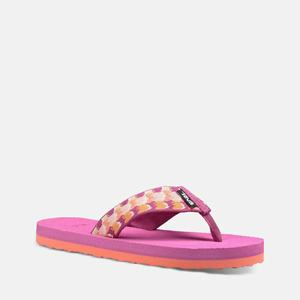 Teva Mush Ii Flip Flops Barn Rosa | 8674FVIYD