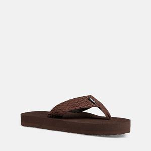 Teva Original Mush Flip Flops Dame Brune | 0819BEKHO