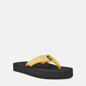 Teva Original Mush Flip Flops Dame Gul | 3812SDOIN