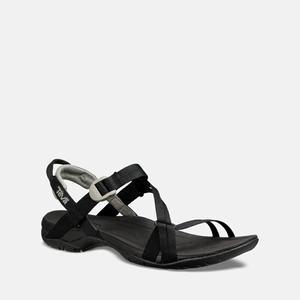 Teva Sirra Tursandaler Dame Svarte | 0254KGTQZ