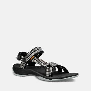 Teva Terra Fi Lite Tursandaler Dame Svarte / Brune | 1394BPDNV