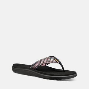 Teva Voya Flip Flops Dame Brune / Svarte | 4150FPGRD