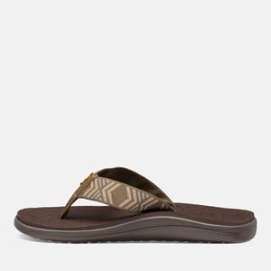 Teva Voya Flip Flops Herre Brune | 6148GUZRF