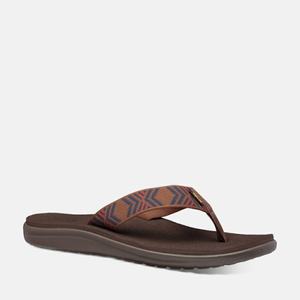 Teva Voya Flip Flops Herre Brune | 6905JBOXD