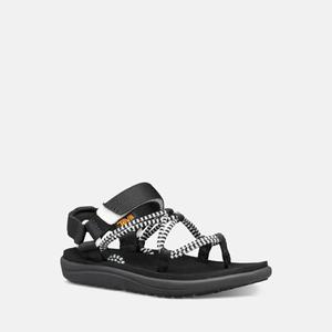 Teva Voya Infinity Sandaler Barn Svarte / Hvite | 1053QKNMX