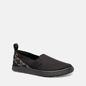 Teva Voya Slip On Joggesko Dame Svarte | 1578RTGXU