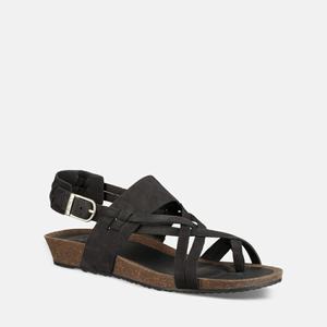 Teva Ysidro Extension Kilesandaler Dame Svarte | 9602GSVTA