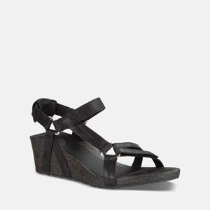 Teva Ysidro Universal Kilesandaler Dame Svarte | 0916KIERH